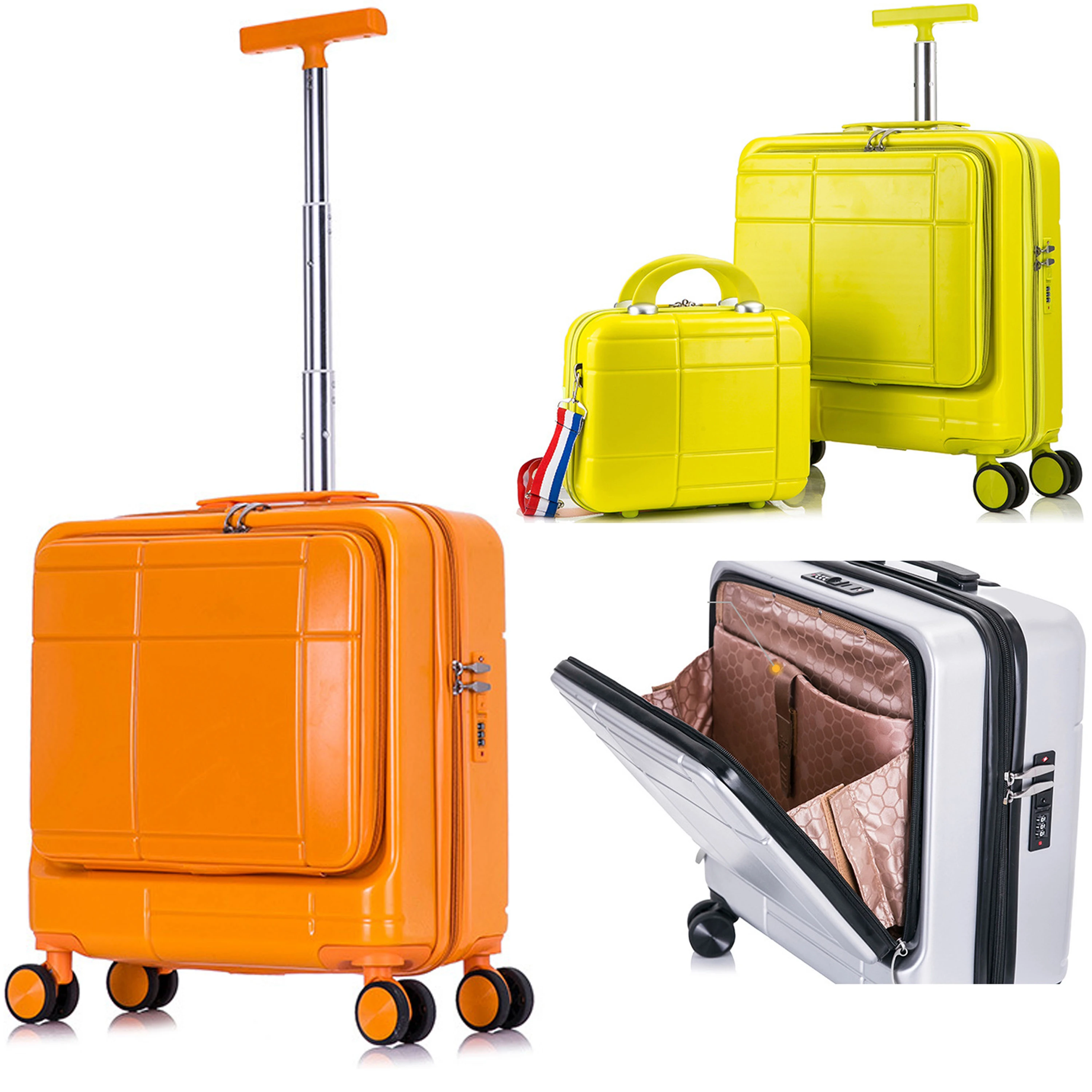 Maleta de para ordenador portátil de 14 "y 18", Juego 2 piezas con bolso de mano, Valijas, envío gratis| | - AliExpress