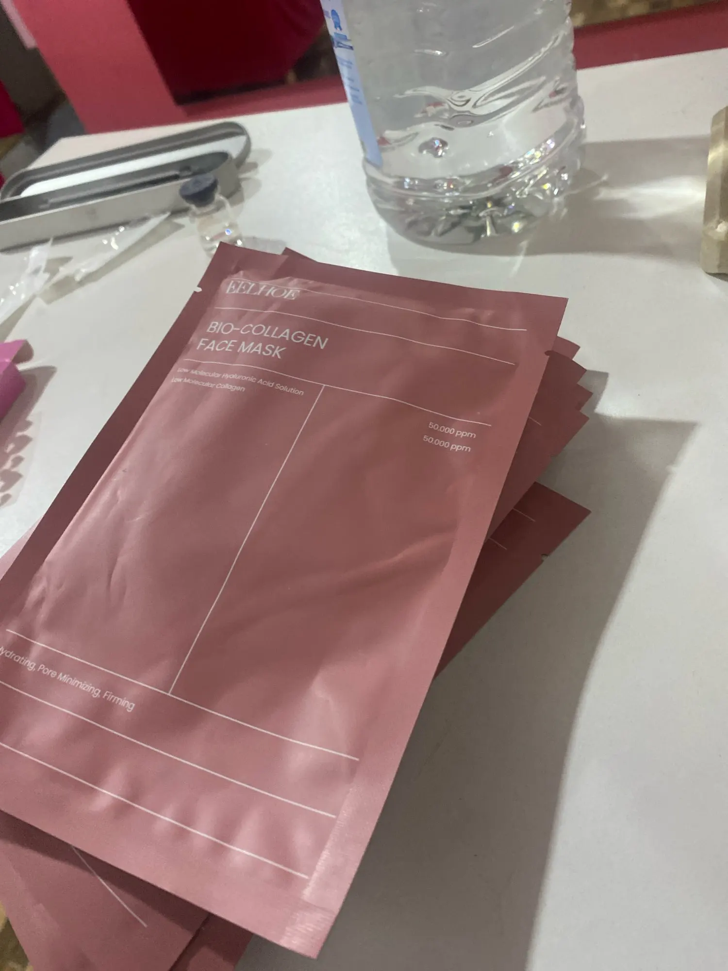 Bio Collagen Face Mask - Deep Hydration, Pore Shrink & Brightening Power!