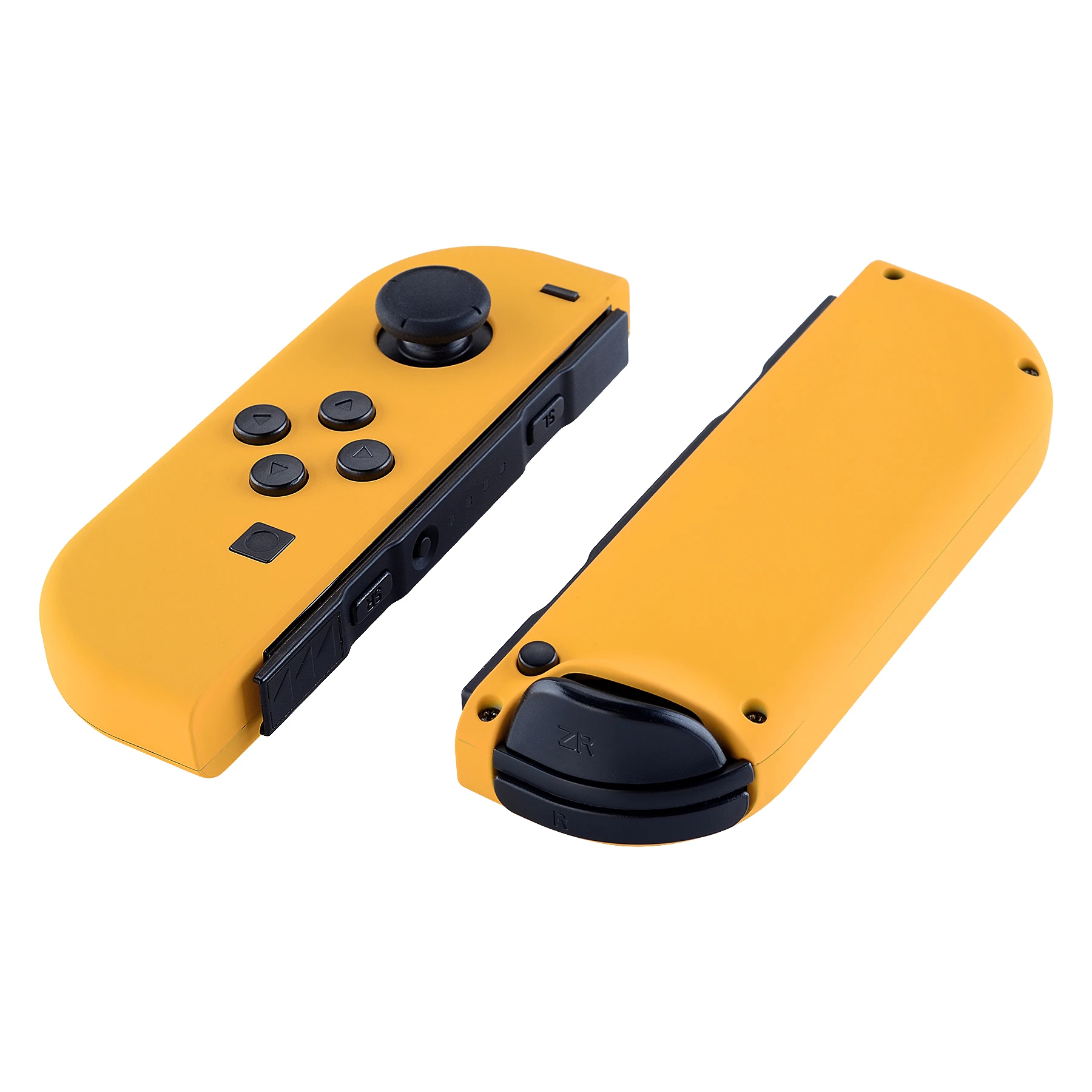 

eXtremeRate Custom Soft Touch Caution Yellow Controller Housing Shell With Full Set Buttons for NS Switch & OLED JoyCon