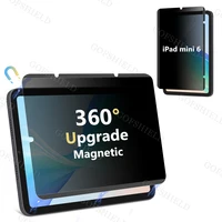 Privacy Screen Protector For iPad Pro 11 12.9 13 2024 10th Gen Air 4 5 For iPad 7th 8th 9th Mini 6 Magnet Removable Matte Film 1