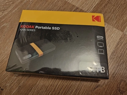 Kodak X200 Portable SSD 2TB 1TB USB 3.1 Type C External Drive Hard