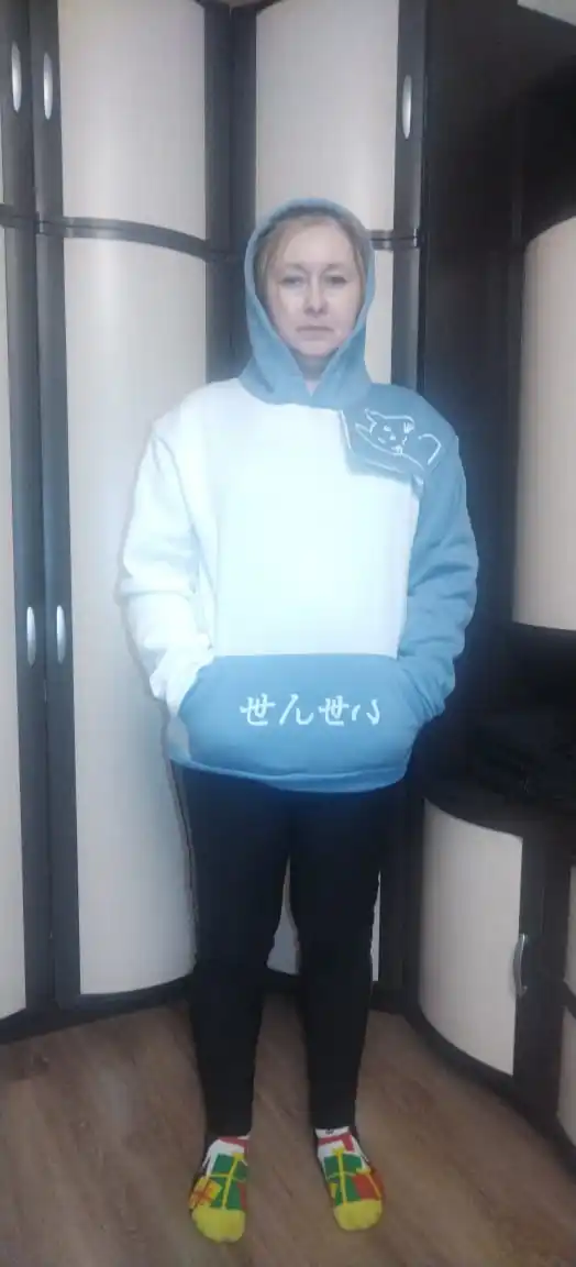 Neko Sensei Pullover Hoodie photo review