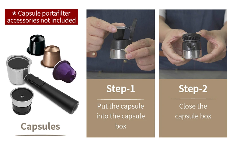 Gevi Espresso Machine 20 Bar Fast Heating Coffee Maker with Foaming