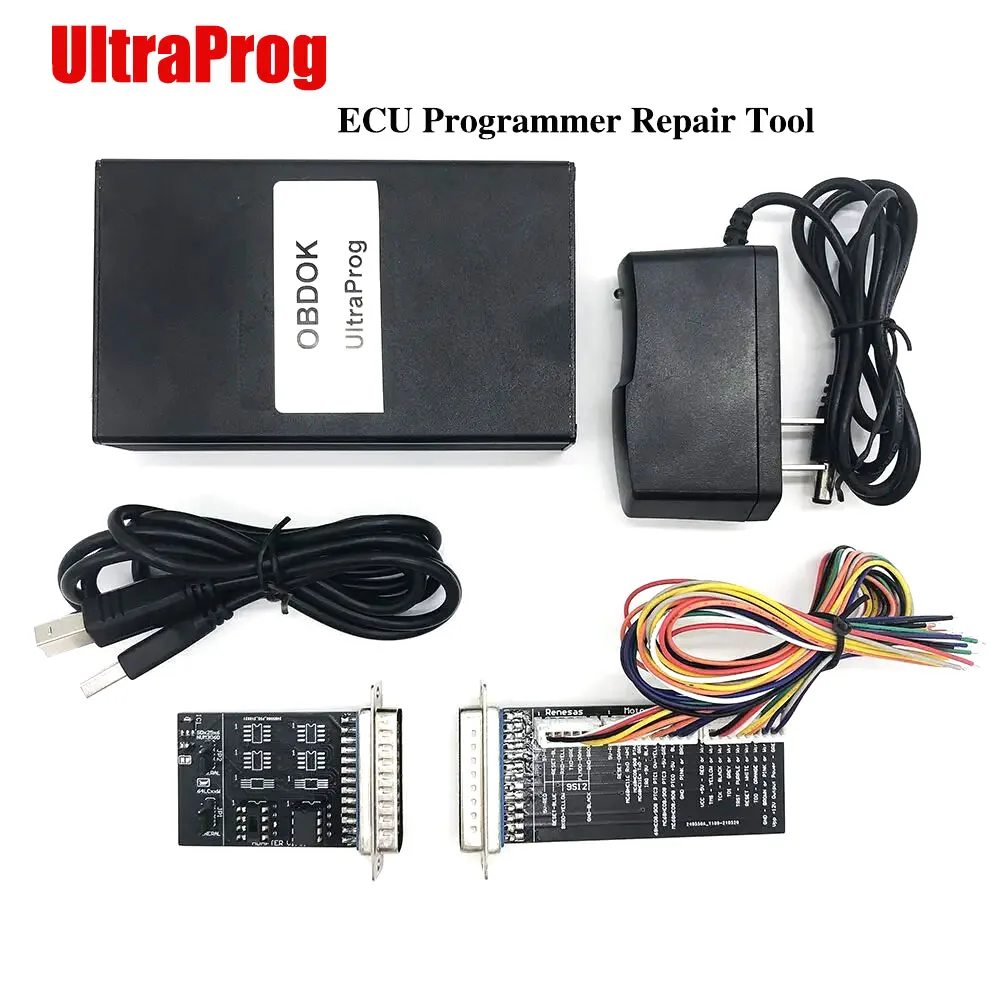 

OBDOK UltraProg SRS Reset Tool Ultraprog Programmer Crash Data Repair Tools Data Flash Support JTAG I2C Microwire SPI BDM BKGD