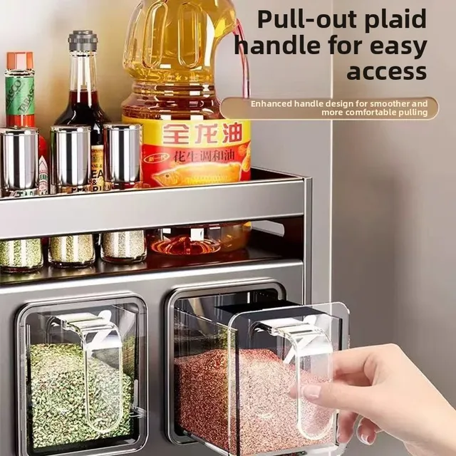 Wall-Mounted Spice Rack 3