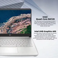 HP 14" Business Laptop,Intel Celeron N4120,16GB RAM,384GB Storage(128GB eMMC+256GB SD Card),‎Intel UHD Graphics,Windows 11 S - Image 5