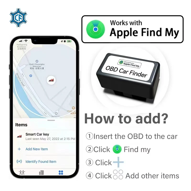 Find My Car OBD Tracker for iPhone – Vehicle Anti-Lost Locator 3