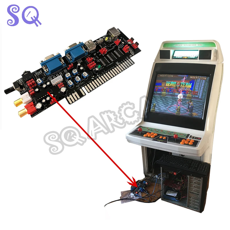 Jamma/jvs Nnc Arcade To Low Res Pc Joystick Jamma To Jvs High Res Low