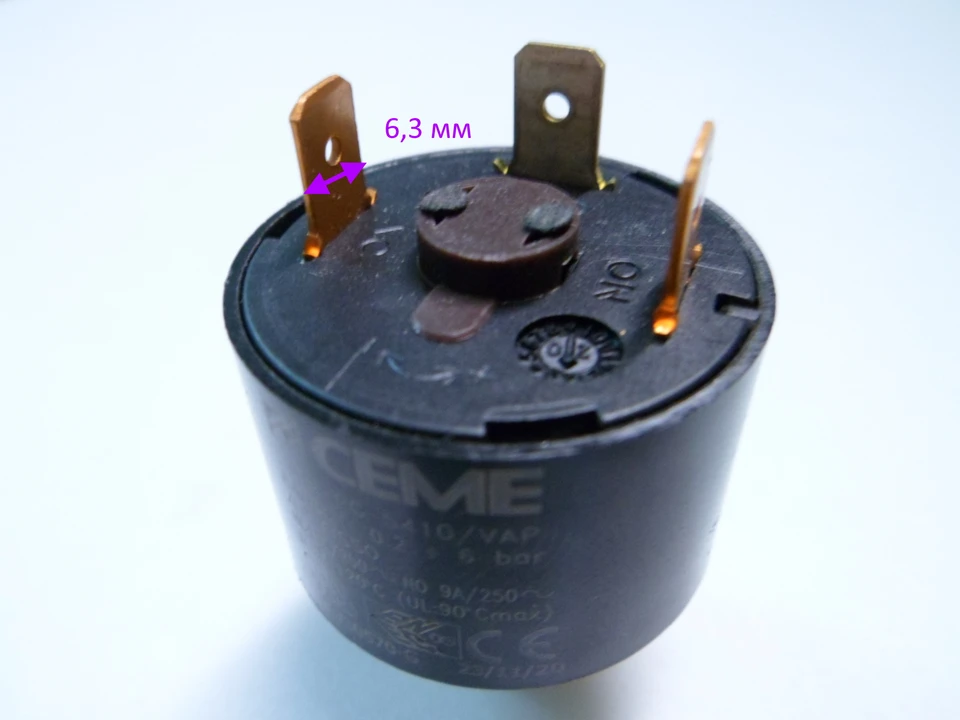elfbar elfa master akku CEME pc 5410/VAP sensor (relay) pressure 0,2-6 bar 1/8 парогенератора Tefal