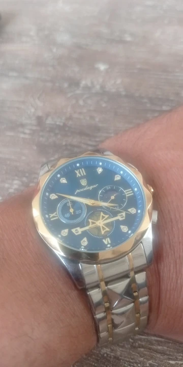 POEDAGAR Luxury Men's Quartz Watch photo review