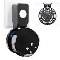 Wall Holder For Amazon Echo Dot 5th Gen / Echo Dot 4th Generation Wall Mount Bracket with Cable Storage Alexa Echo Dot 5 Support