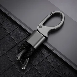 Premium Carbon Fiber Car Key Case Cover - Sleek & Durable Protection (Black set)