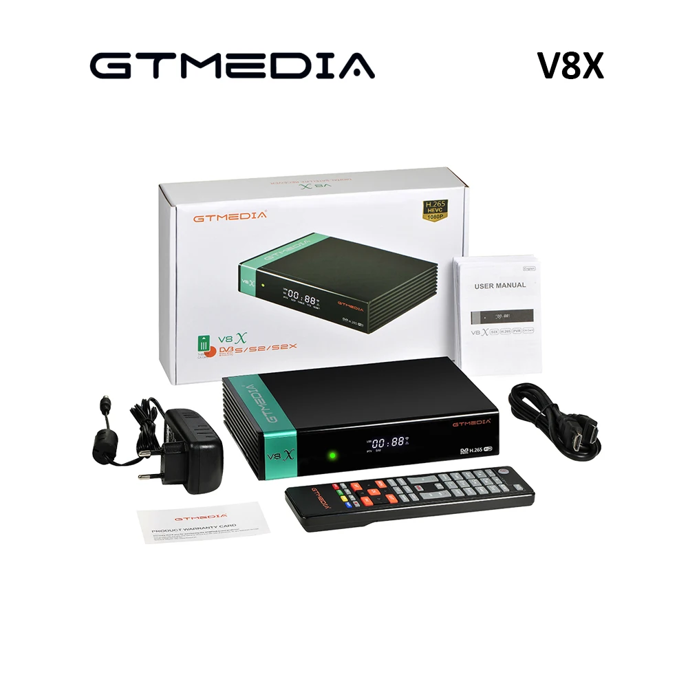 Digital TV Decoder SOLOVOX GTMEDIA V8X MARS Satellite TV Decoder Xtream StalkerMAC STB Media Player