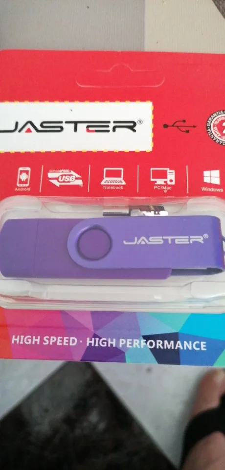 JASTER OTG USB 2.0 flash drive rotating pen drive 4GB 8GB 16GB 32GB 64GB 128GB U disk gift for micro usb & USB 2.0
