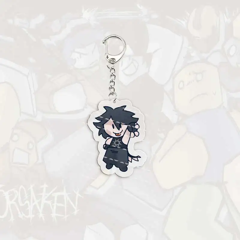 Acrylic Forsaken Keychains HOT Game Guest 1337 Noob Shedletsky