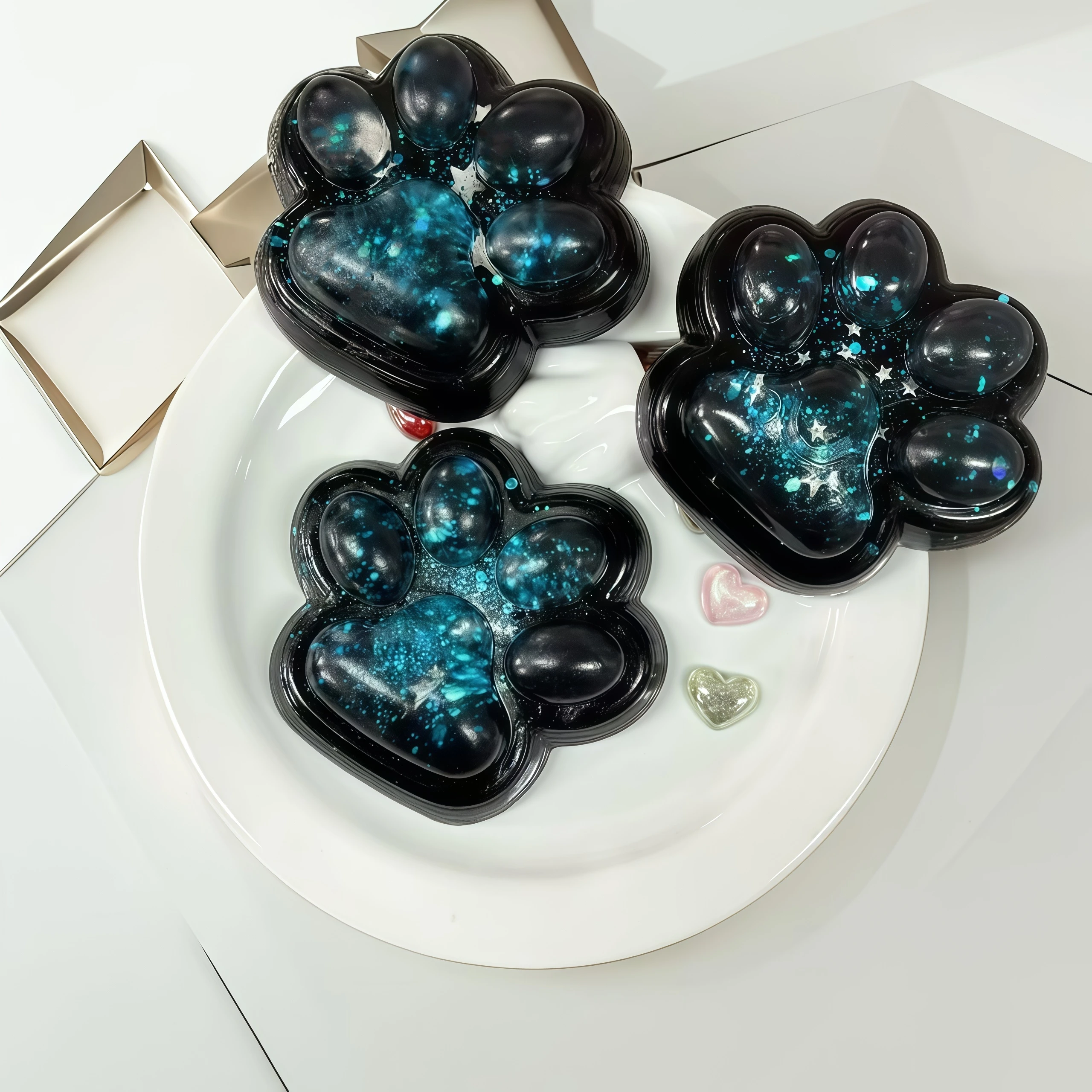 귀여운 큰 고양이 발 짜기 장난감 크리스마스/부활절 선물 사무실 및 휴일 선물에 적합 느린 리바운드, 두꺼운 디자인, anxi 감소