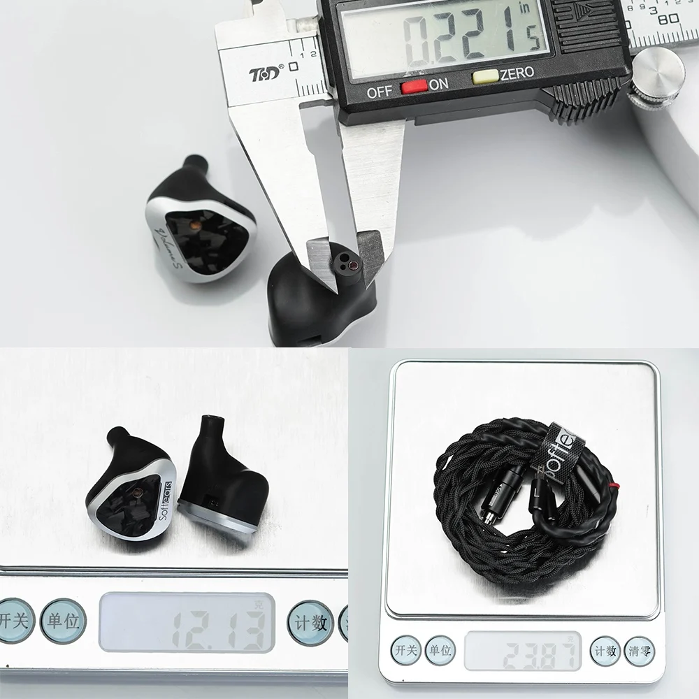 Softears VolumeS / Volume S 2DD +2BA ハイブリッドドライバー