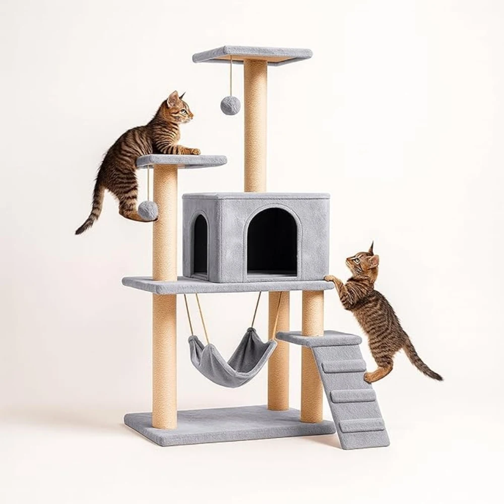 Torre para Gato 1.25m. Bluelander