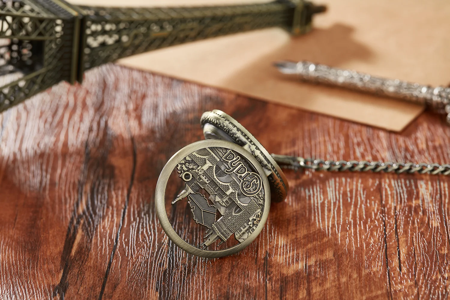 Sale Bronze mechanical Pocket Watch with Necklace Chain Pendant Vintage Pendant Pocket Clock Gifts Men Women reloj de bolsillo