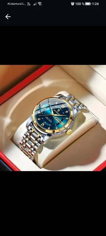 POEDAGAR Luxury Watch for Men photo review