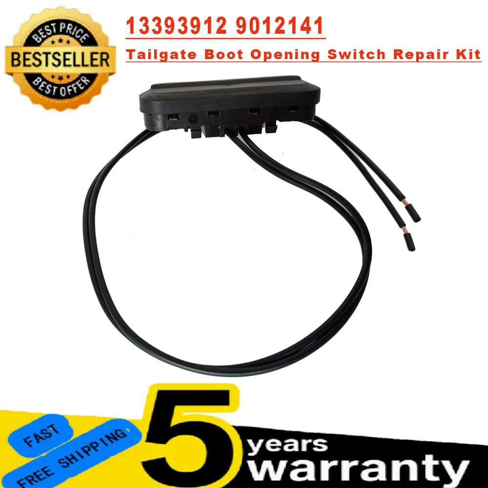 Car Rear Tailgate Opening Switch Trunk Release Liftgate Latch Push