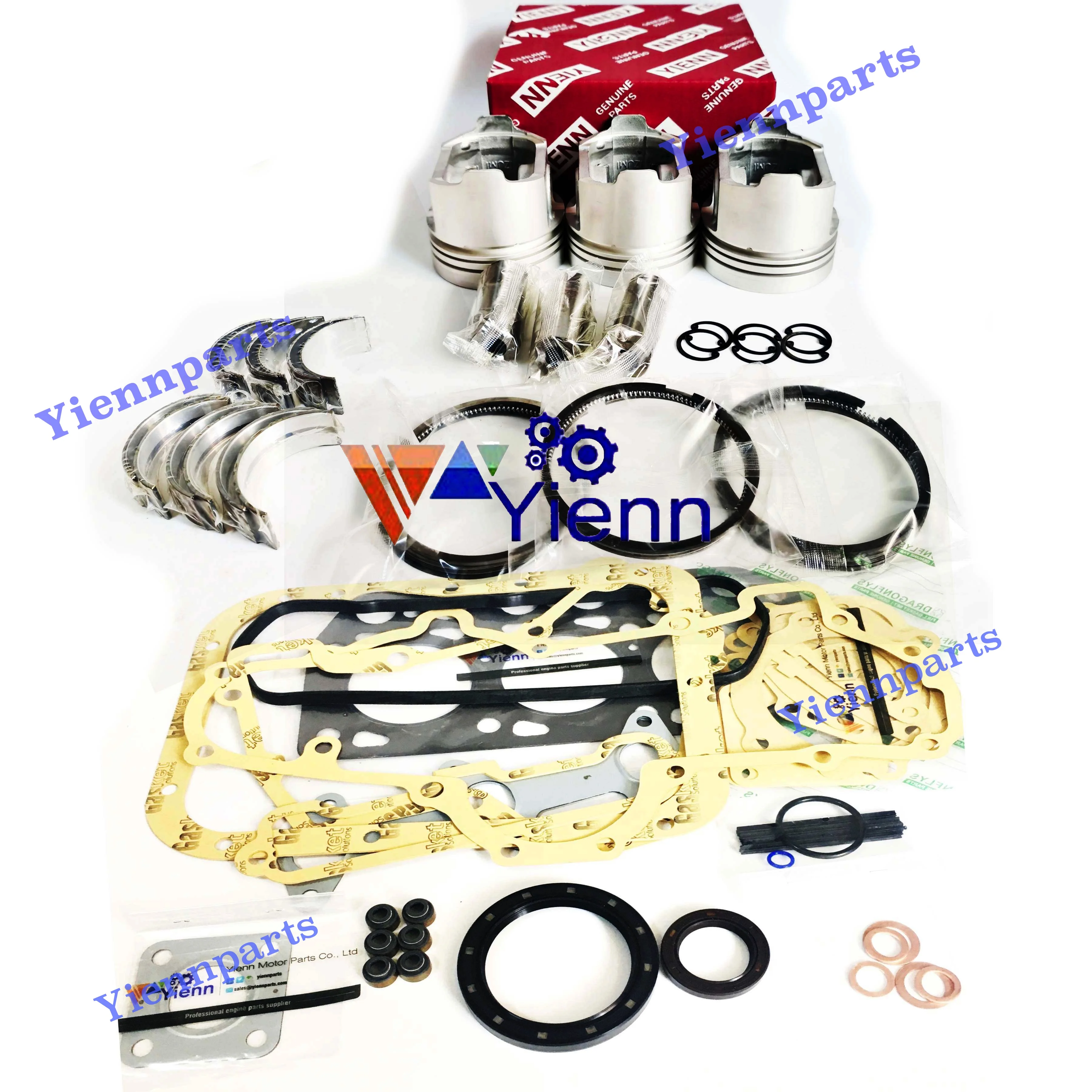 

3T84 3T84HLE-S Overhaul Rebuild Kit For Yanmar 129367-22090 Diesel Engine Parts Tractor TC3000 TC3500
