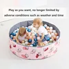 Foldable Dry Pool Baby Playpen Infant Ball Pit Pool Games Ocean Ball Pit Playground Playpen For Baby Ball Pool Playground Toys 4
