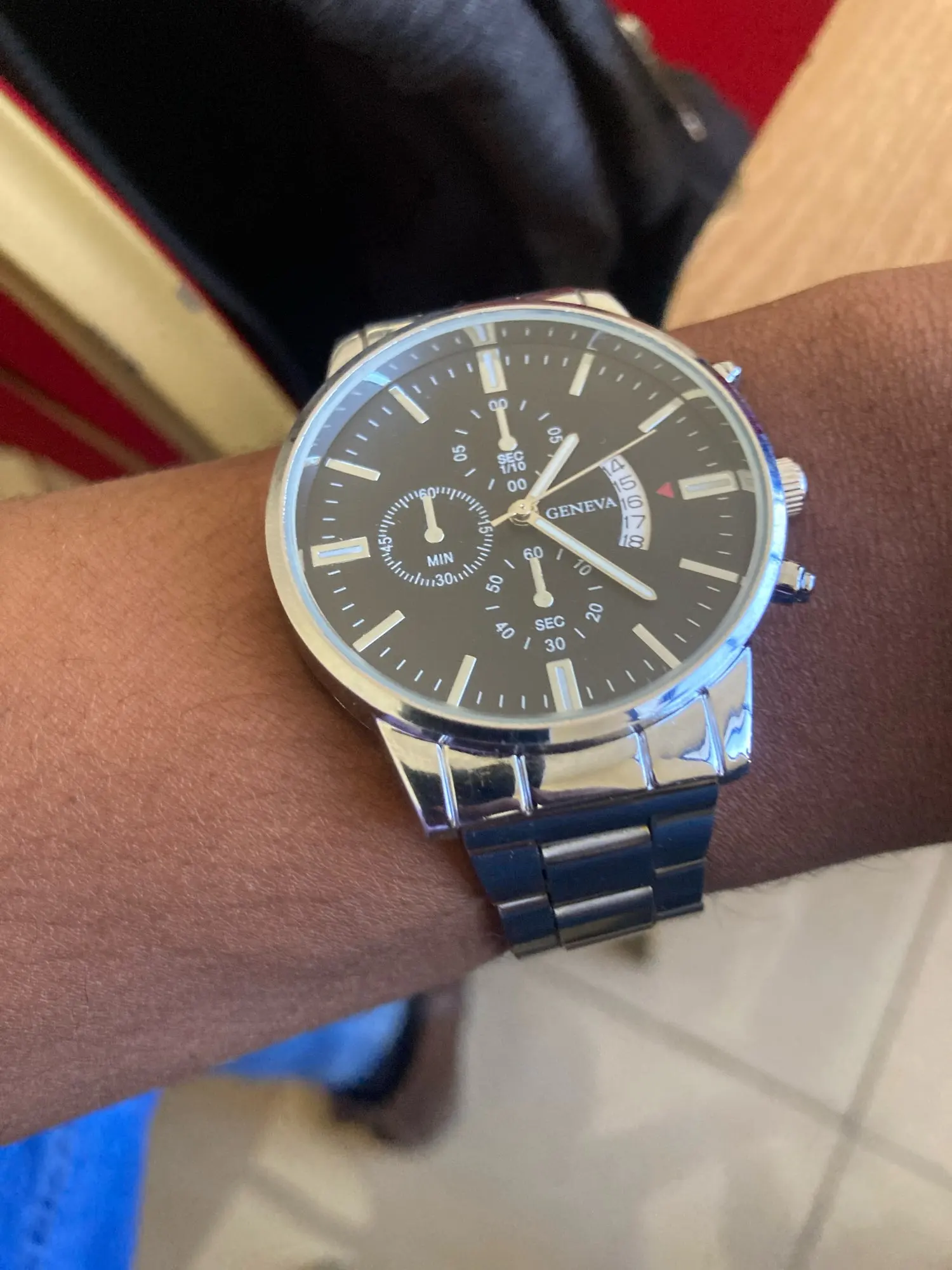 Fashion Men's Stainless Steel Watch photo review