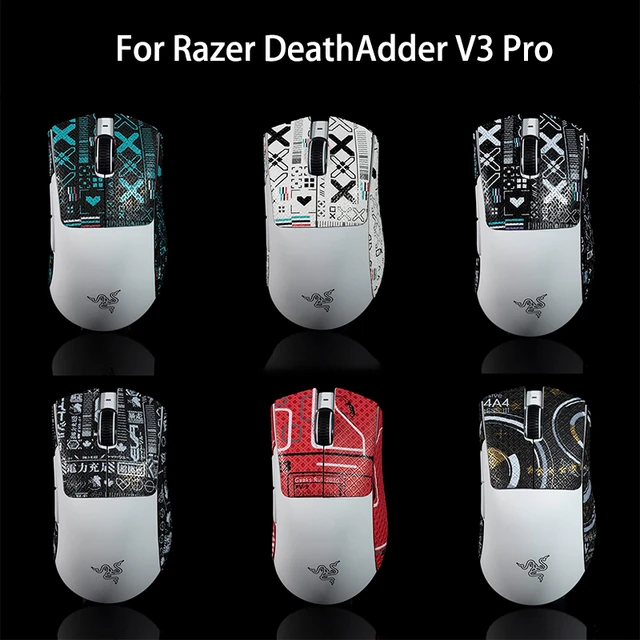 Sweat-Resistant Anti-Slip Sticker for Razer DeathAdder V3 Pro Mice DIY  Upgrade Kit Anti-Slip Grip Tape