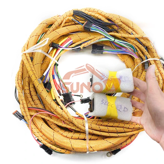 Excavator E320C 320CL External Wiring Harness 204-1863 186-4605 251-0277