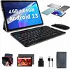 New 4GB RAM 64GB ROM Type-C 10.1" Android 13 Tablet 6000mAh 1280 x 800 IPS RK3562 Quad-Core CPU Dual Camera 1