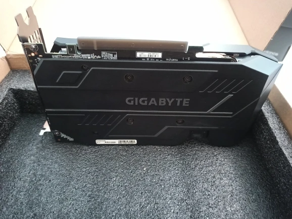 Used GIGABYTE Graphics card GeForce GTX 1660Ti 1660 6G NVIDIA GAMING 12nm 12000 MHz GDDR6 192bit Support AMD Intel Desktop CPU photo review
