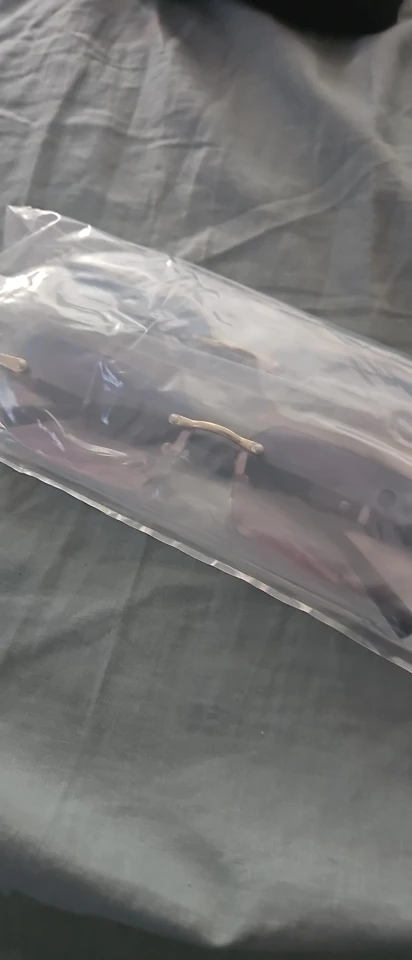 Frameless Jelly Sunglasses - Colorful Square Fashion Eyewear photo review