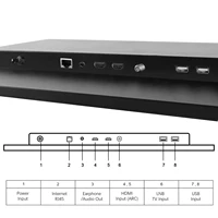 Souria 22 inches Smart Magic Mirror Waterproof TV for Bathroom Hotel DTV Tuner WiFi Bluetooth Built-in Apps Store ATSC DVB-T T2 - Image 4