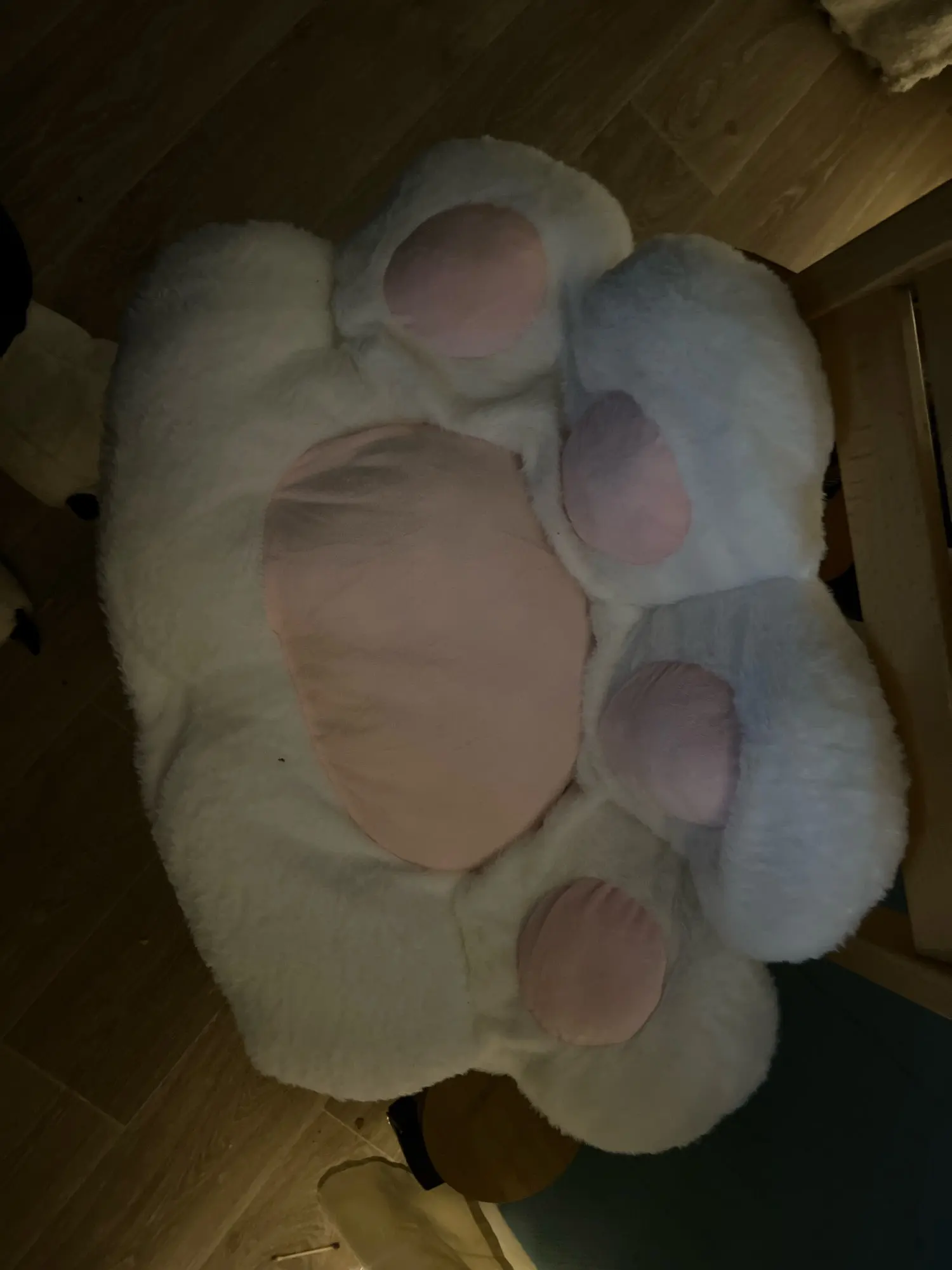 Almofada Patinha Fofeza® de Pelúcia