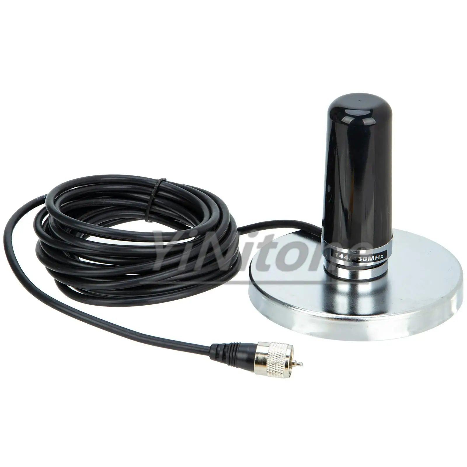 Short Antenna NB120 12CM NMO Magnetic Mount Base 5M PL259 Connector Coaxial RG58 Cable For QYT TYT Car Mobile Radio Antenna set
