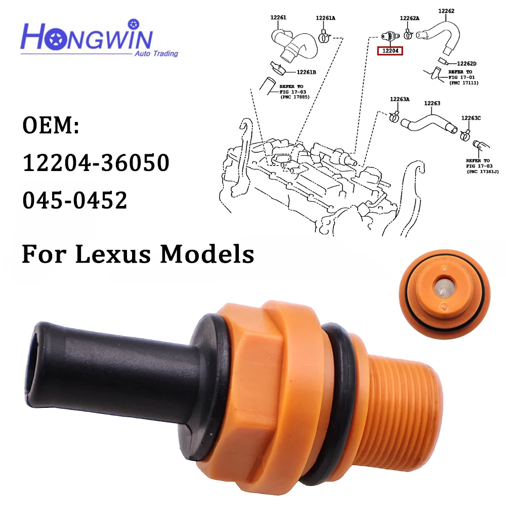PCVvalveForLexusGSNX200TNX300RC300GS300IS300RC200tIS200t
