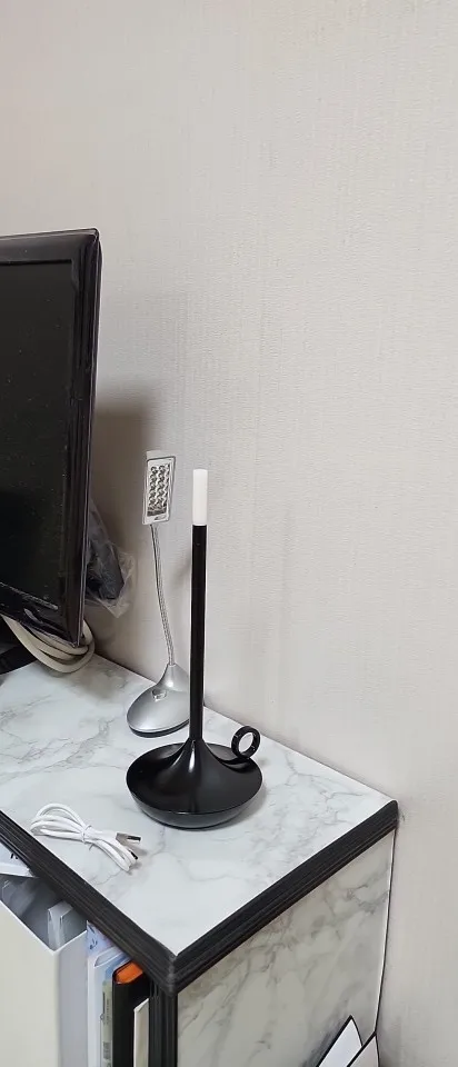 intage Glow Touch Desk Lamp, USB Charging, Bedside Decorative Light photo review