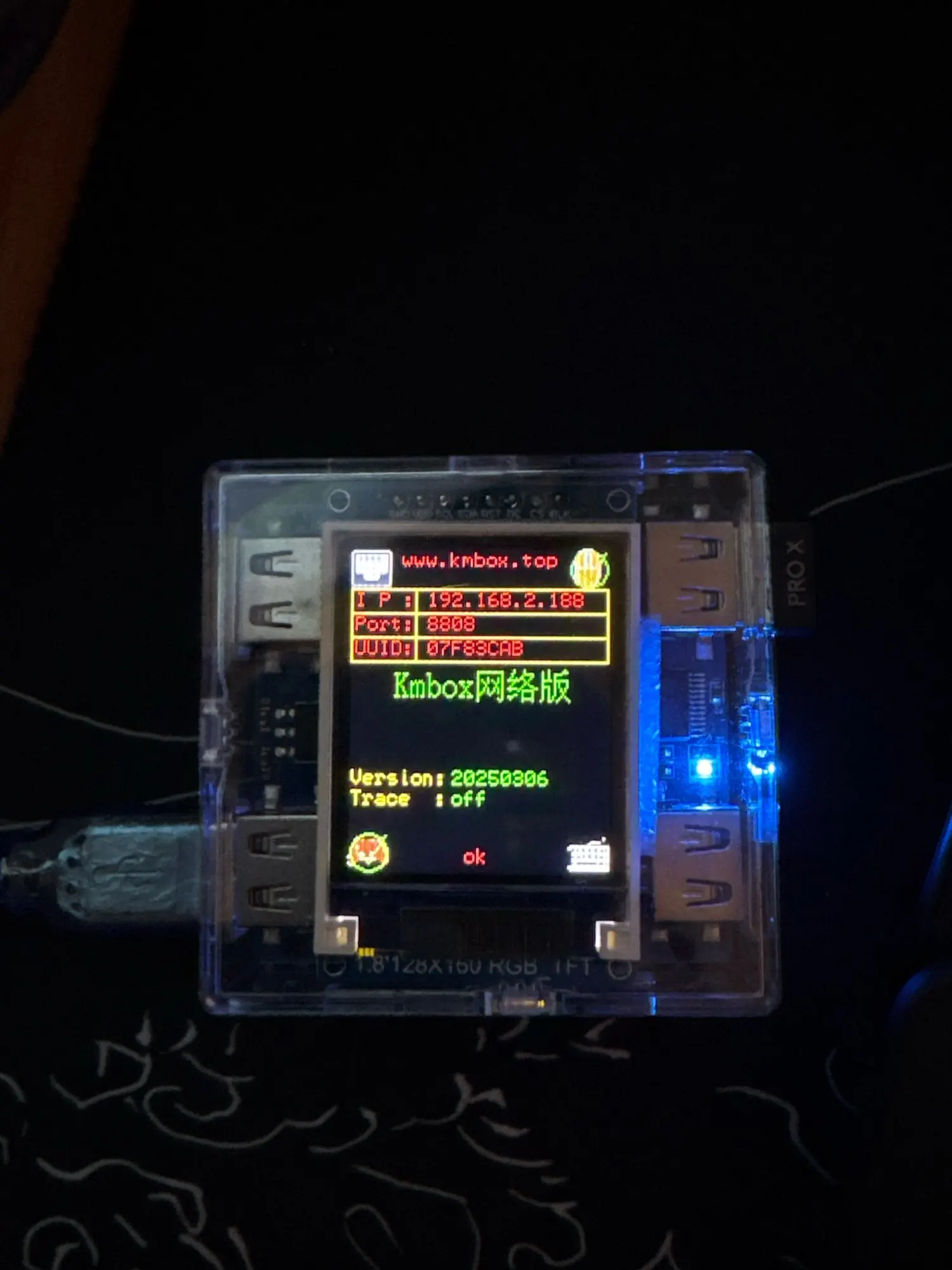 KMBox-Net Network Version 100M Keyboard & Mouse Controller For DMA/AI Applications