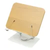 Book Stand for Reading, Adjustable& Rotating Book Stand, Foldable Book Stand Anti-slip Pad for Homes, Classrooms, Schools 3