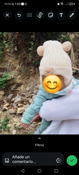 Cute Bear Ear Protection Hat photo review