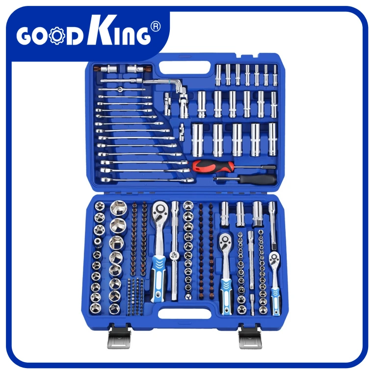 Universal Tool Set B10216 Goodking 216 Pieces Gift Set, Car Tool Set, Key Set Hand Tool Sets
