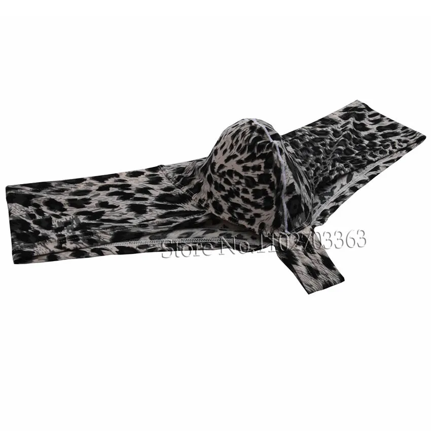 Men's Explore Daring Comfort With Leopard Micro Boxer Brazilian Inspired Pouch-Enhanced Underwear Unleash Your Confidence