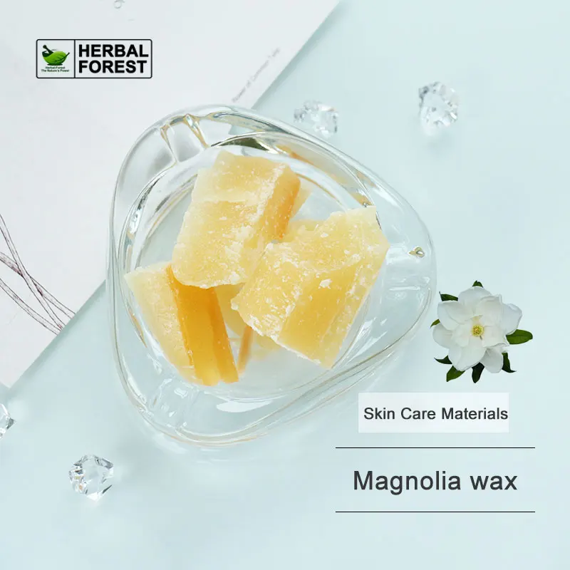 Natural Magnolia Wax Adds Fragrance Handmade Soap DIY Lip Balm Lipstick Beauty Care