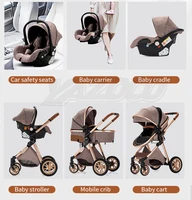 Poussette bébé 3 en 1, poussette à quatre roues, voiture bébé 2 en 1, poussettes légères, poussettes multifonctions, landau, poussette 6