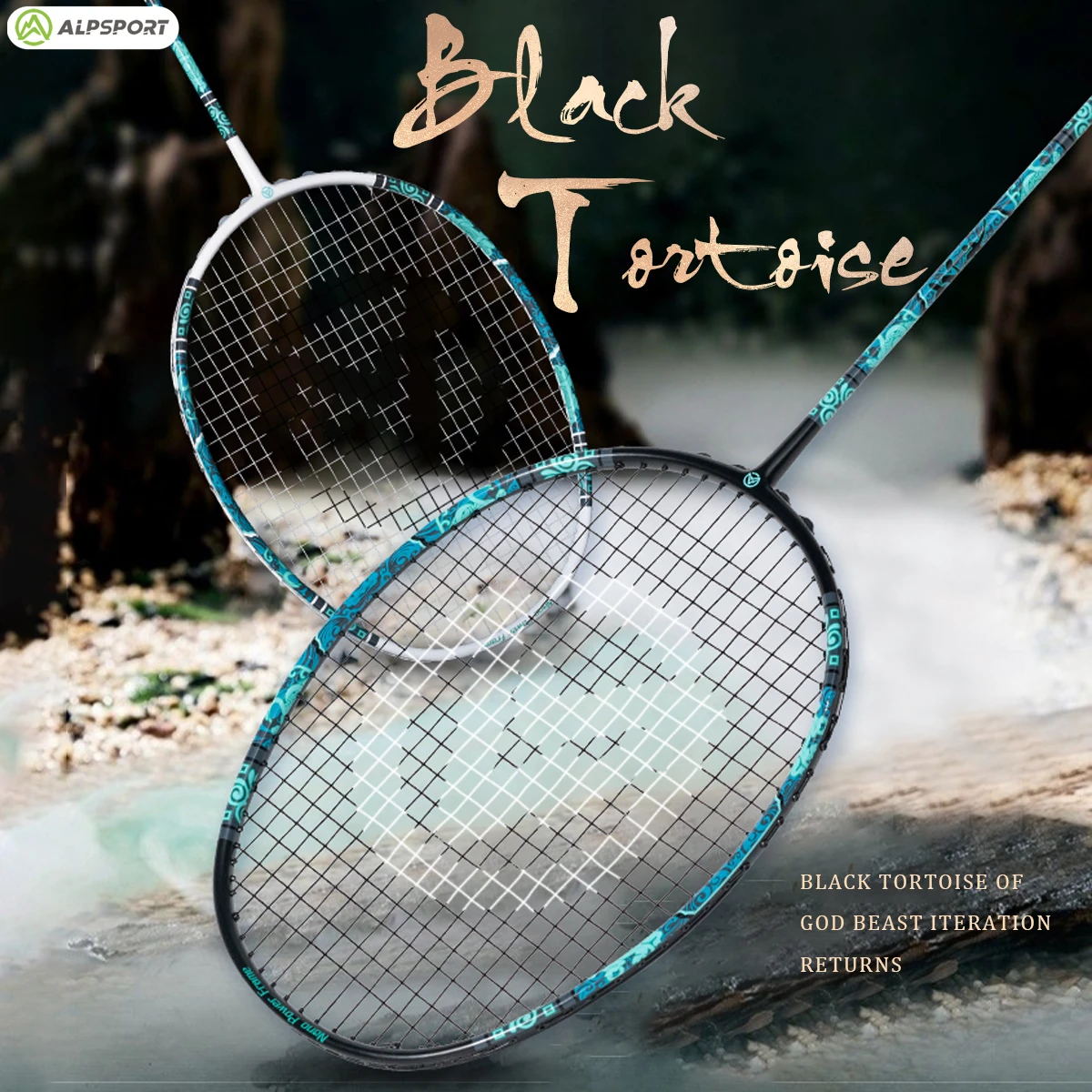 ALP XW 6U 2pcs/1batch Carbon Fiber Badminton Racket G5 Original MAX 32LBS Imported Badminton String and Bag Bag ALPSPORT