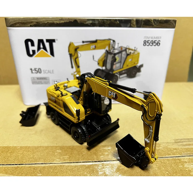 DM 1:50 Scale CAT M318 Wheeled Excavator Alloy Model 85956