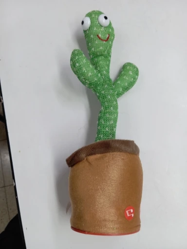 1pc-Dancing Talking Cactus Toys For Baby Boys And Girls, Singing Mimicking Recording Repeating What You Say Sunny Cactus Up Plus photo review