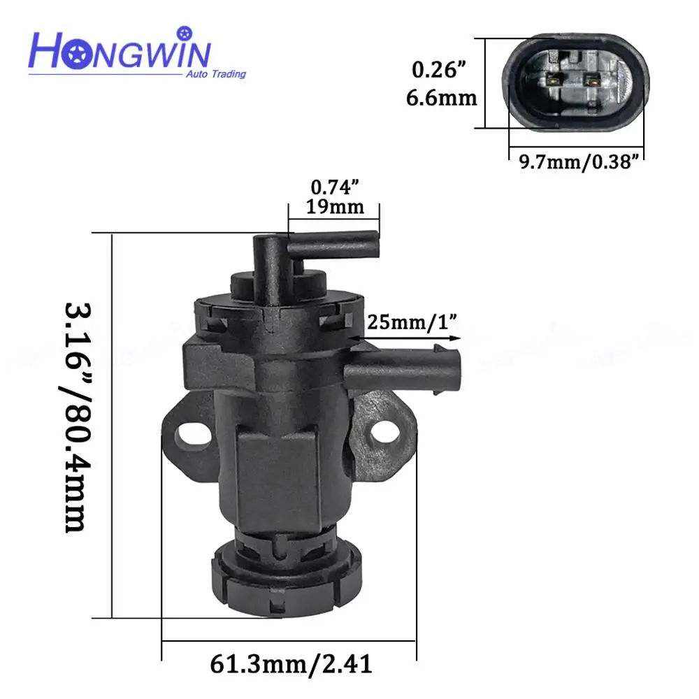 11658509323 11657808032 11658509323 New Pressure Converter Solenoid Valve For BMW E90 E91 335D F07 E60 LCI 535D E70 N47 M57 3.0