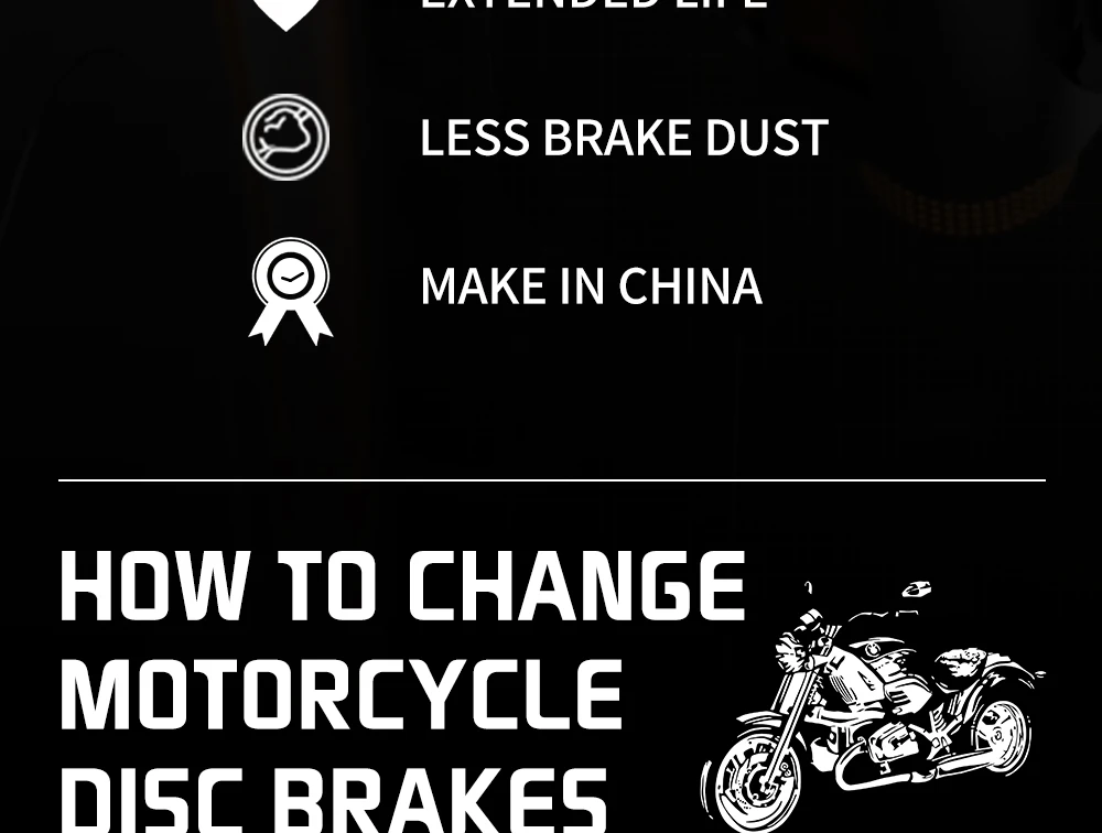 JSRAOIMG Motorradzubehör: Gesinterte Bremsbeläge (vorne & hinten) für Kawasaki EN650 Vulcan S 2015–2020, EN 650 Vulcan 650 S, Cafe, S SE (2016, 2017, 2018, 2019) – Detail 16